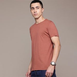 Round neck T-shirt for men