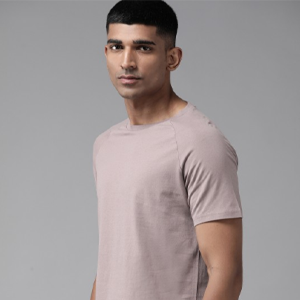 Pure Cotton Raglan Sleeve T-shirt