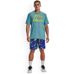 Printed Loose Fit Mid-Rise Sports Shorts
